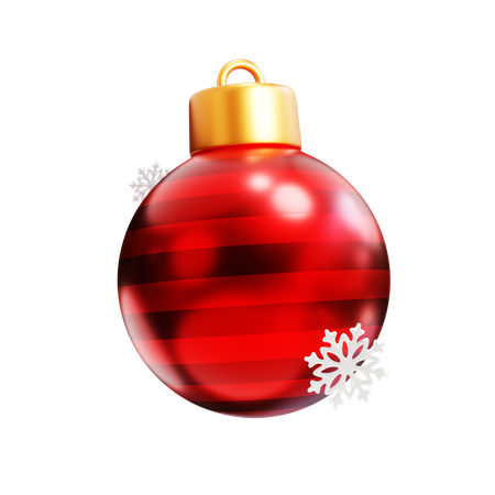 Christmas Ball  3D Icon