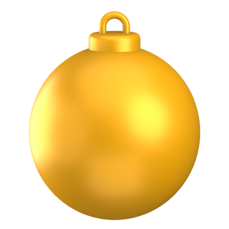 Christmas Ball  3D Illustration