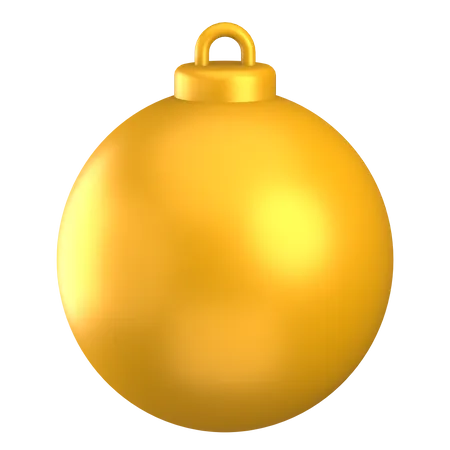 Christmas Ball  3D Illustration