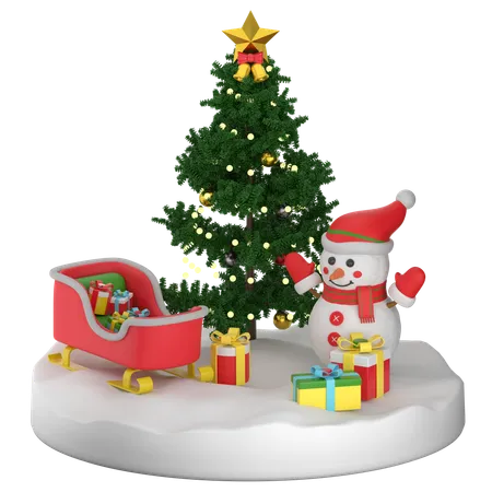 Christmas Celebration  3D Icon