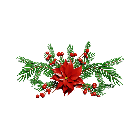 Christmas Decoration  3D Icon