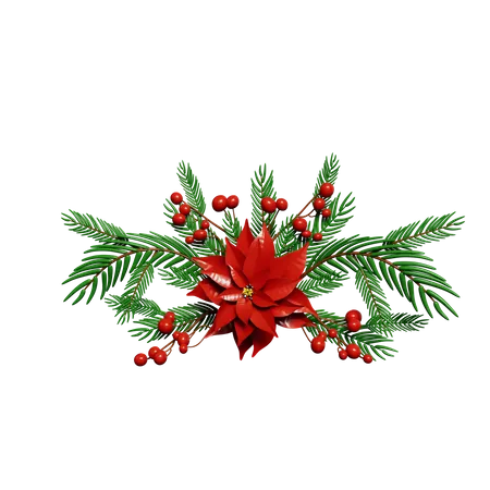 Christmas Decoration  3D Icon