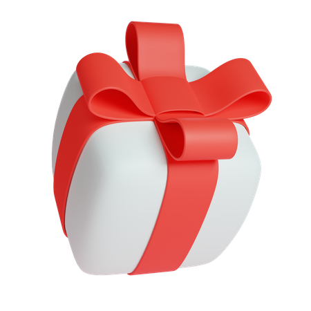 Christmas gift box  3D Icon