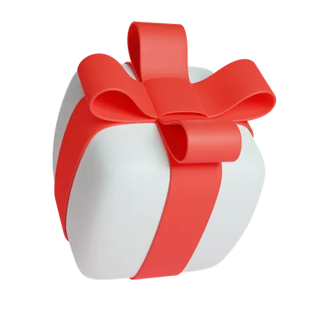 Christmas gift box  3D Icon