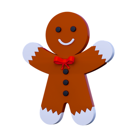 Christmas Gingerbread  3D Icon