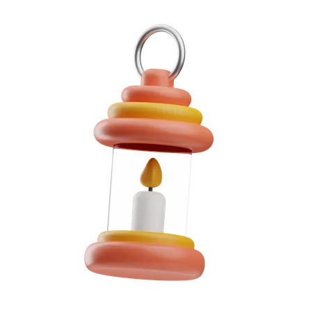 Christmas Lantern  3D Icon