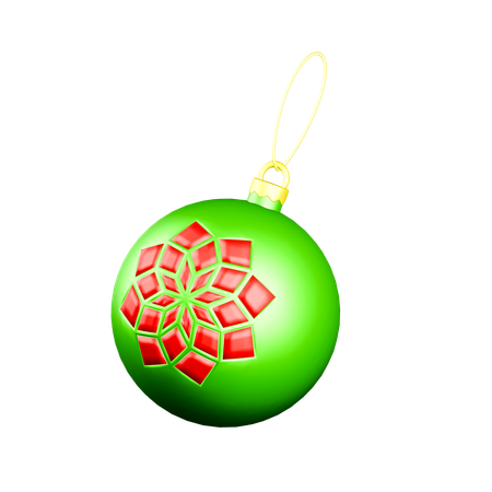 Christmas Ornament 1  3D Icon