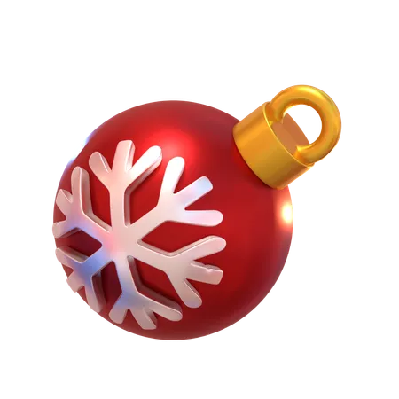 Christmas Ornament  3D Icon