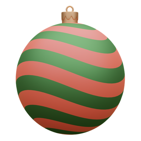 Christmas ornament  3D Icon