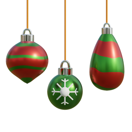 Christmas Ornament  3D Illustration