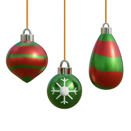 Christmas Ornament  3D Illustration