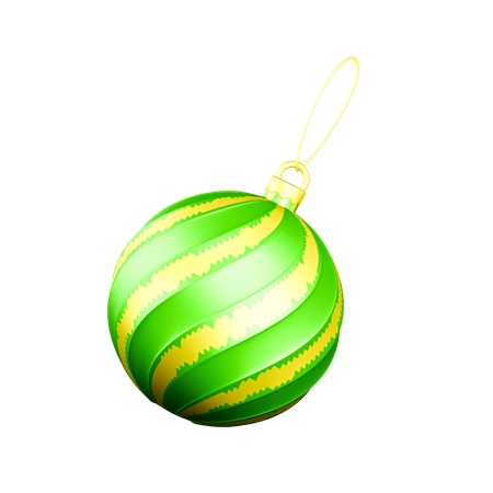 Christmas Ornament 4  3D Icon