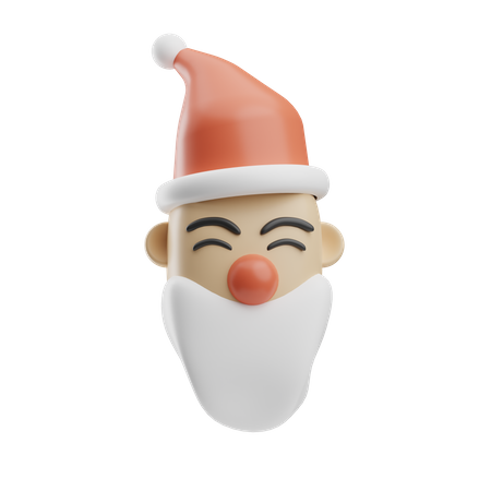 Christmas Santa Claus  3D Icon