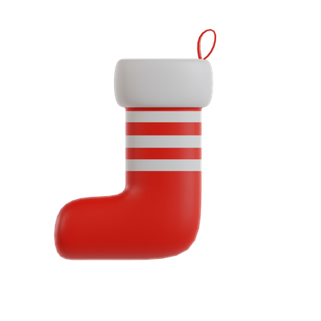 Christmas Sock  3D Icon