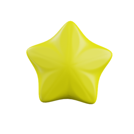 Christmas Star  3D Icon