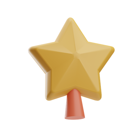 Christmas Star  3D Icon