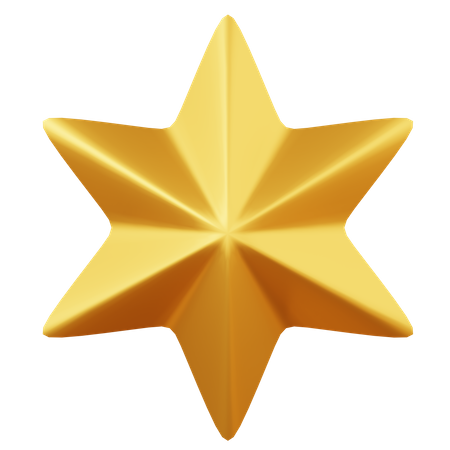 Christmas Star  3D Icon