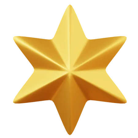 Christmas Star  3D Icon