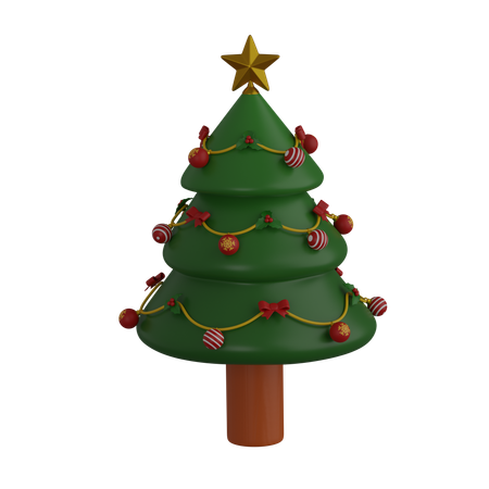 Christmas tree  3D Icon