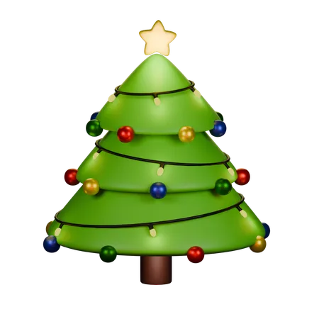 Christmas Tree  3D Icon