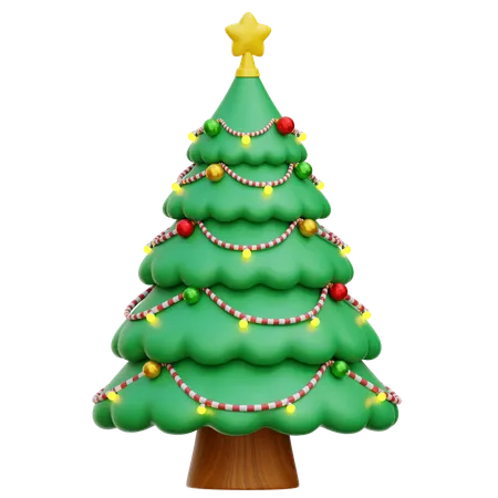 Christmas Tree  3D Icon