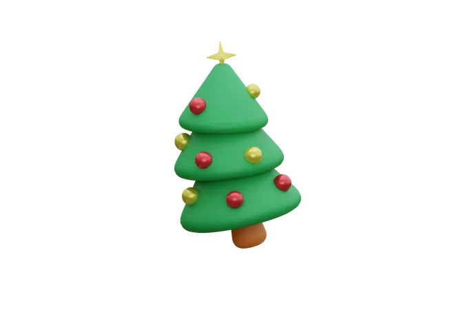 Christmas Tree  3D Icon