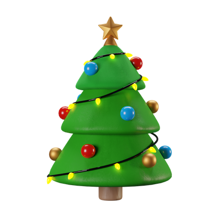 Christmas Tree  3D Icon