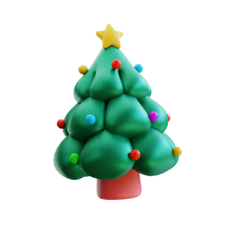 Christmas Tree  3D Icon