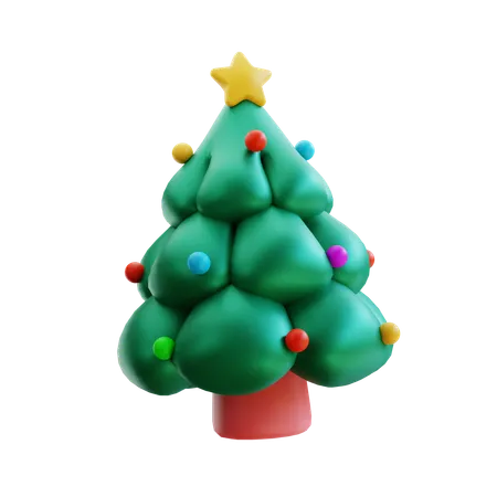 Christmas Tree  3D Icon