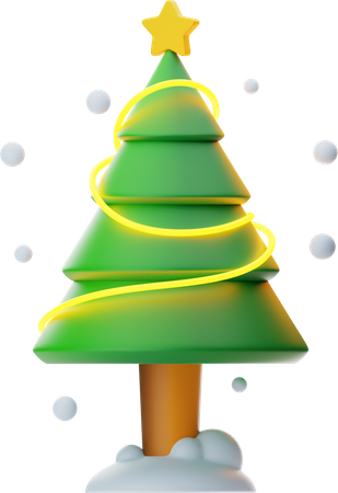 Christmas Tree  3D Icon