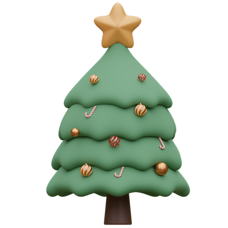 Christmas tree  3D Icon