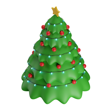 Christmas Tree  3D Icon