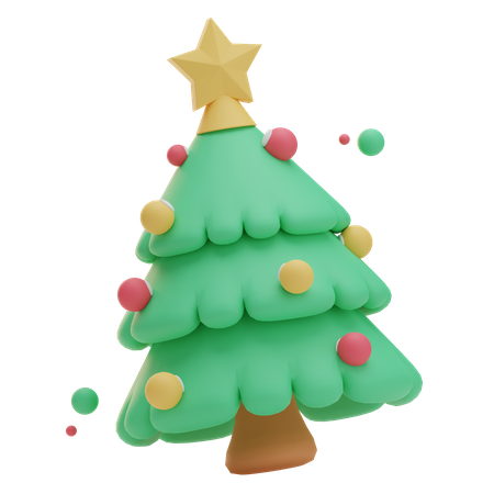 Christmas Tree  3D Icon