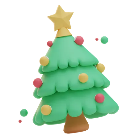 Christmas Tree  3D Icon