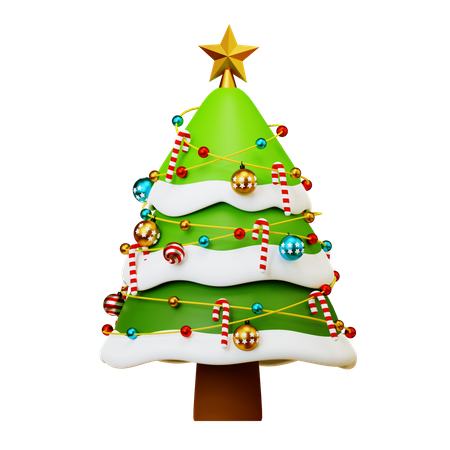 Christmas Tree  3D Icon