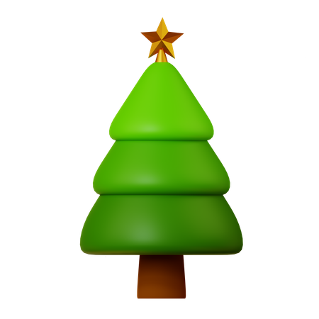 Christmas Tree  3D Icon