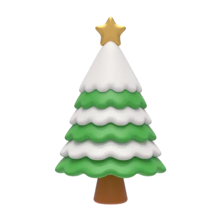 Christmas Tree  3D Illustration