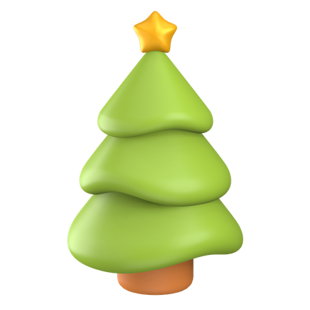 Christmas Tree  3D Illustration