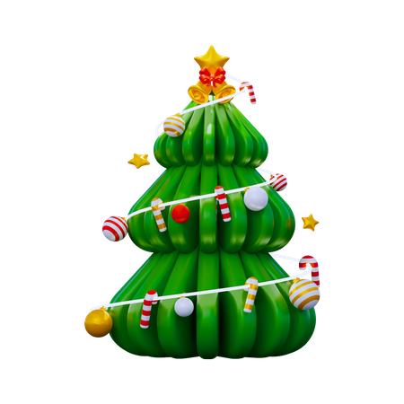 Christmas tree  3D Icon