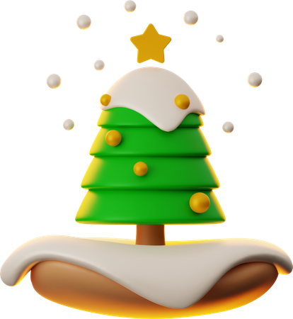 Christmas Tree  3D Icon