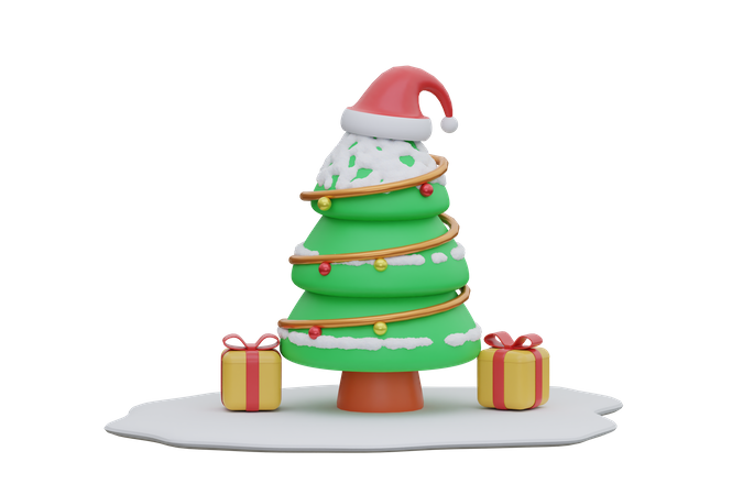 Christmas Tree  3D Icon