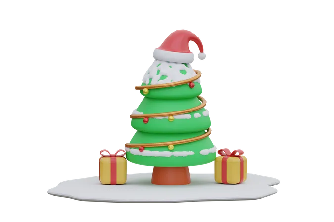 Christmas Tree  3D Icon