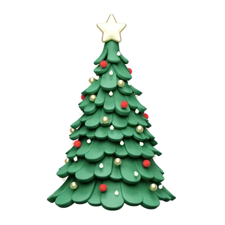 Christmas Tree  3D Icon