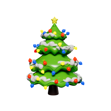 Christmas Tree  3D Icon