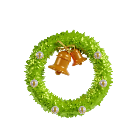 Christmas Wreath  3D Icon