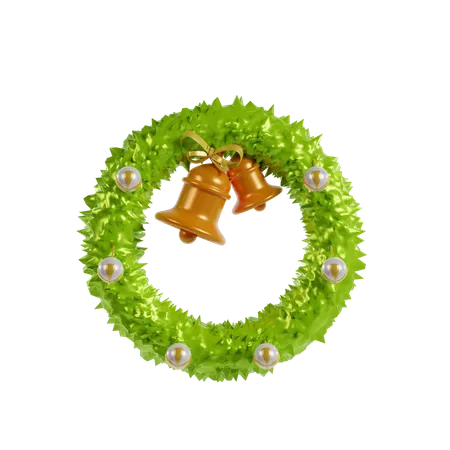 Christmas Wreath  3D Icon