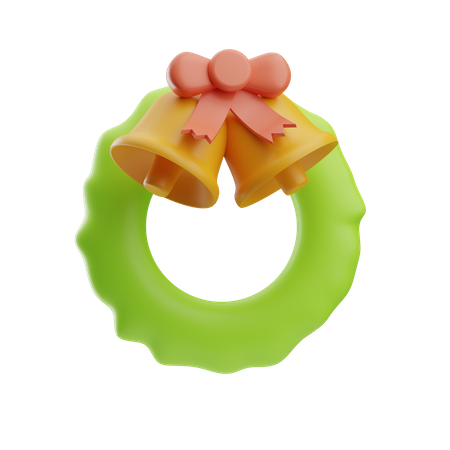 Christmas Wreath  3D Icon