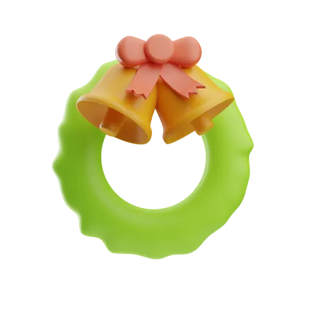 Christmas Wreath  3D Icon