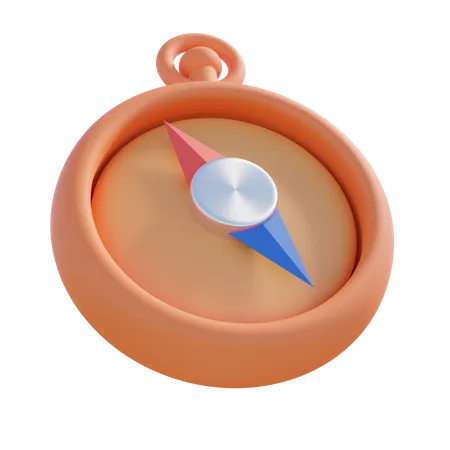 Chronometer-Kompass  3D Icon