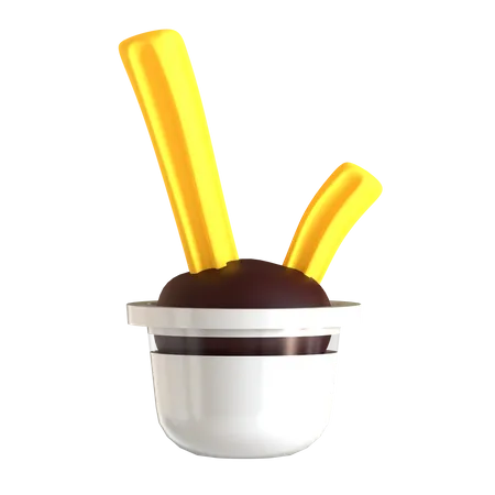 Churros  3D Icon